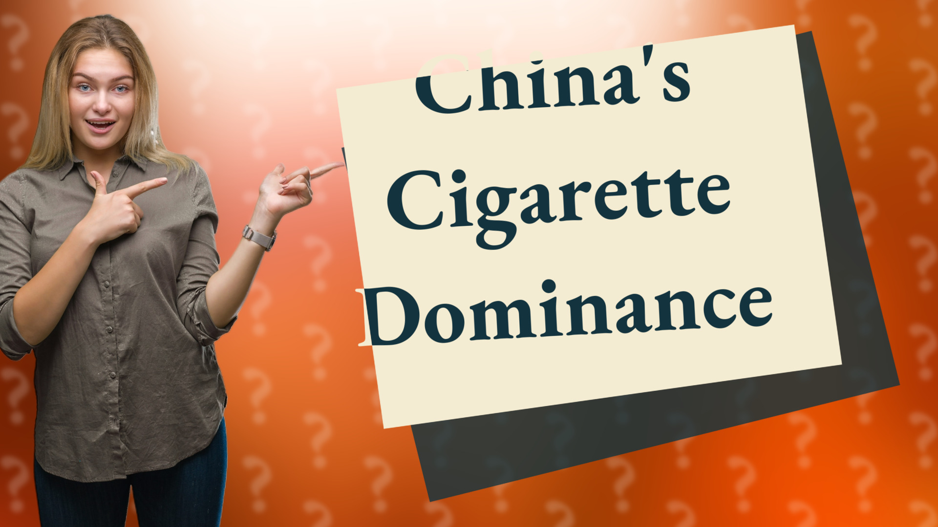 China's Cigarette Dominance