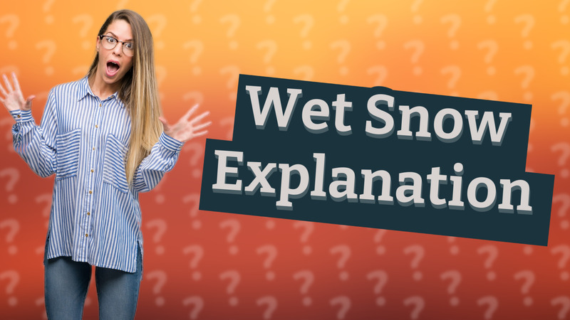 Wet Snow Explanation