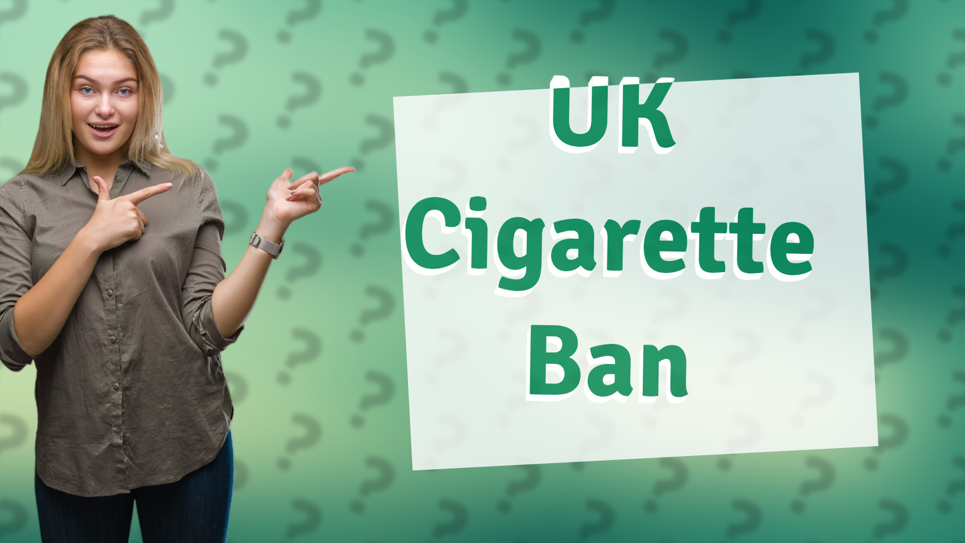 UK Cigarette Ban