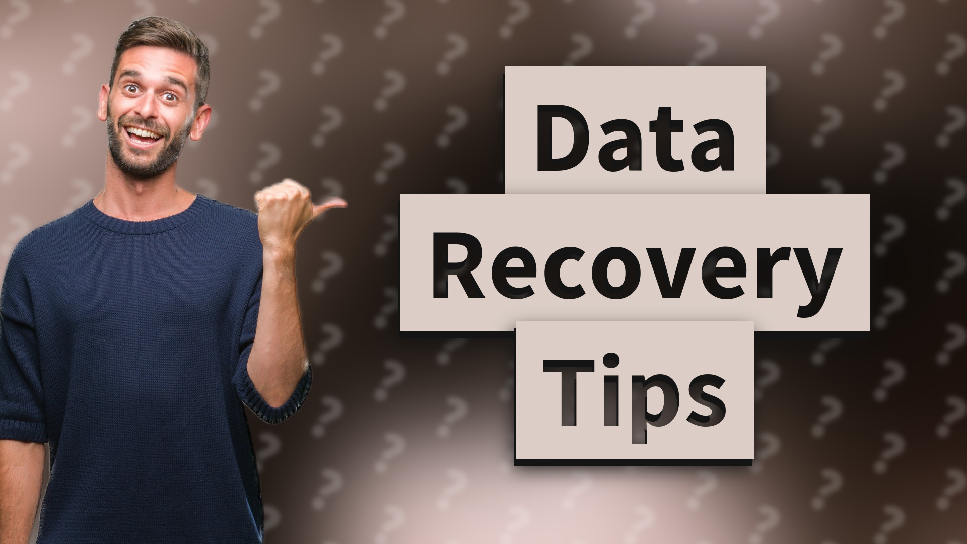 Data Recovery Tips
