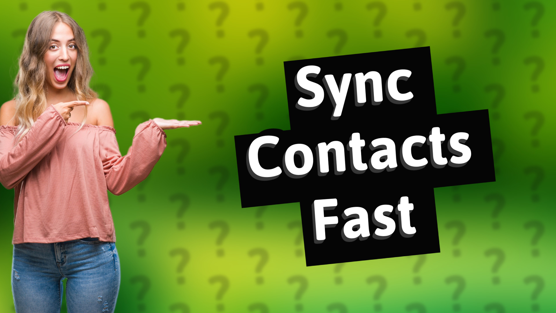 Sync Contacts Fast