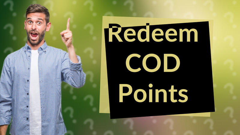Redeem COD Points