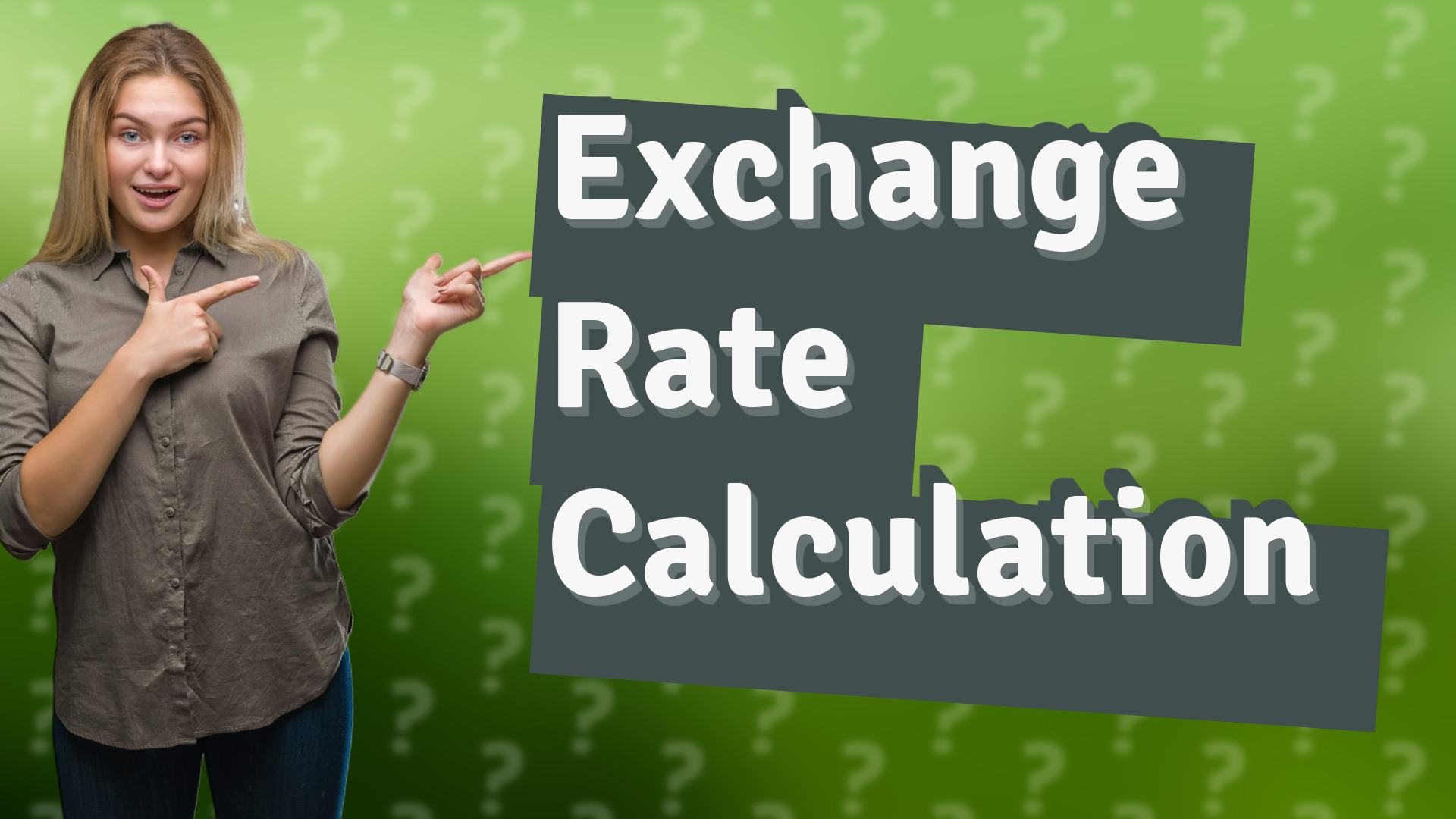 Exchange Rate Calculation