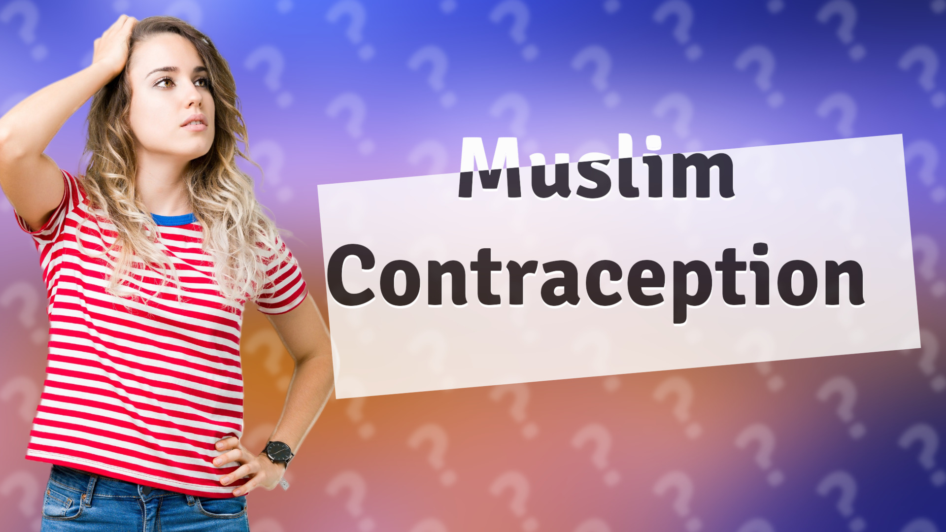 Muslim Contraception