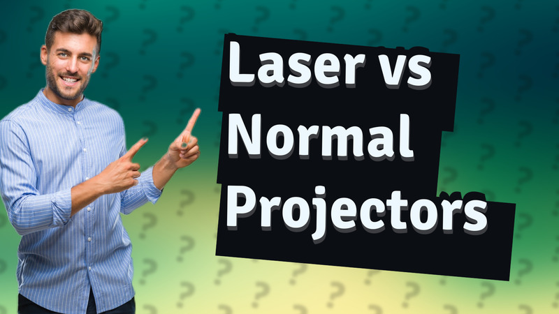 Laser vs Normal Projectors