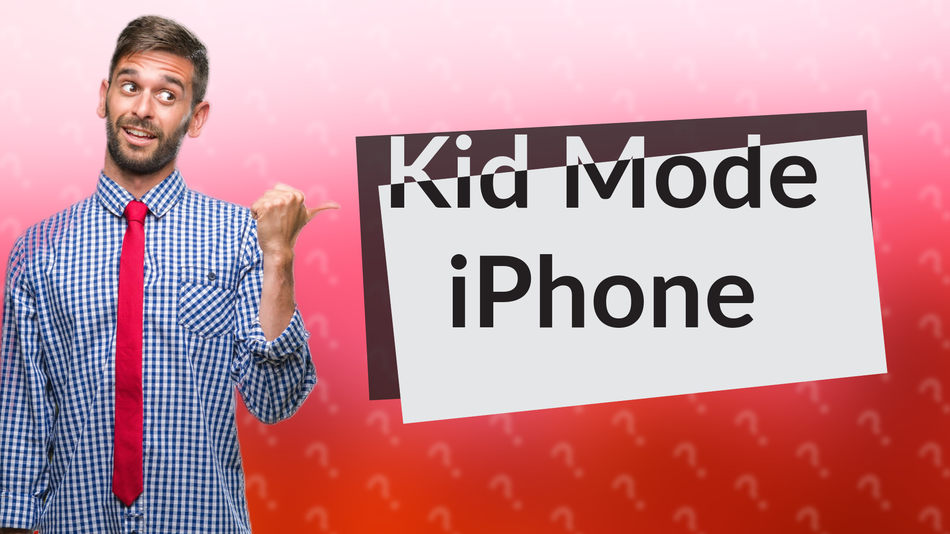 Kid Mode iPhone