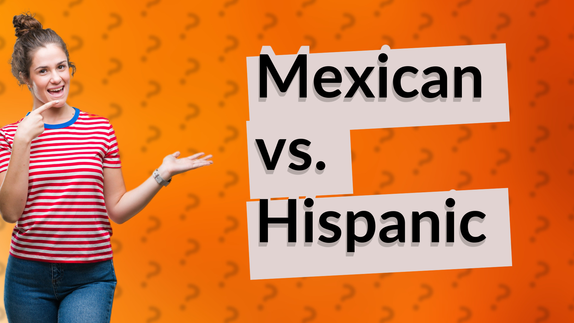 Mexican vs. Hispanic