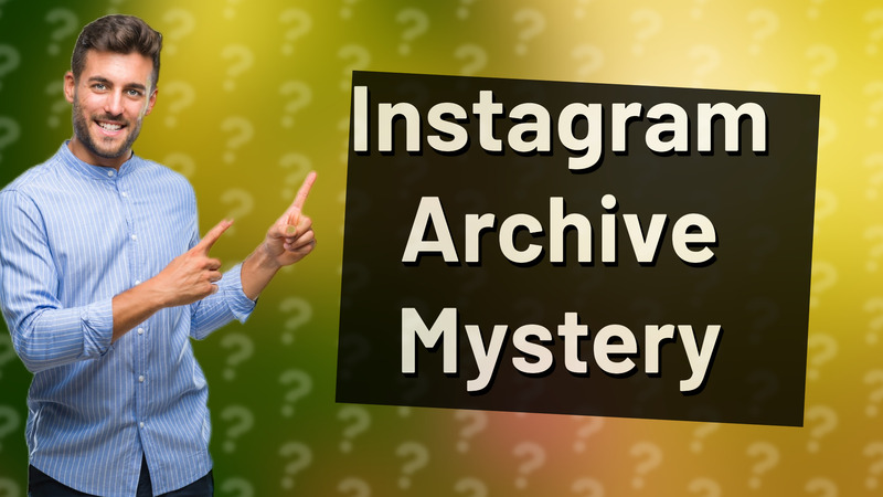 Instagram Archive Mystery