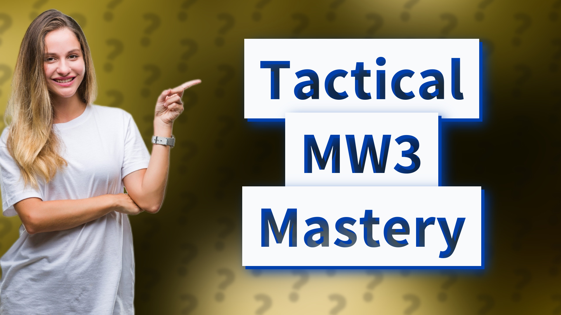 Tactical MW3 Mastery