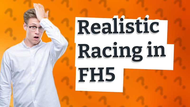 Realistic Racing in FH5