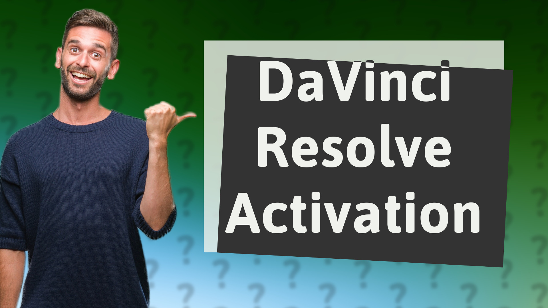 DaVinci Resolve Activation