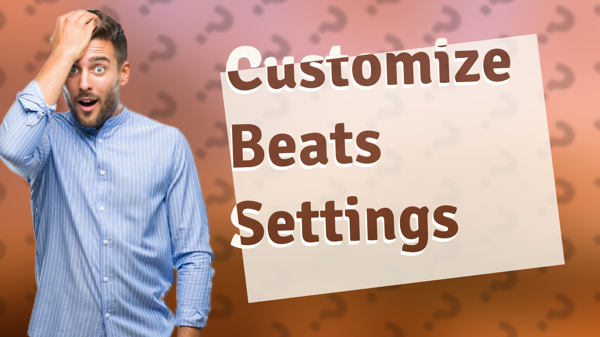 Customize Beats Settings