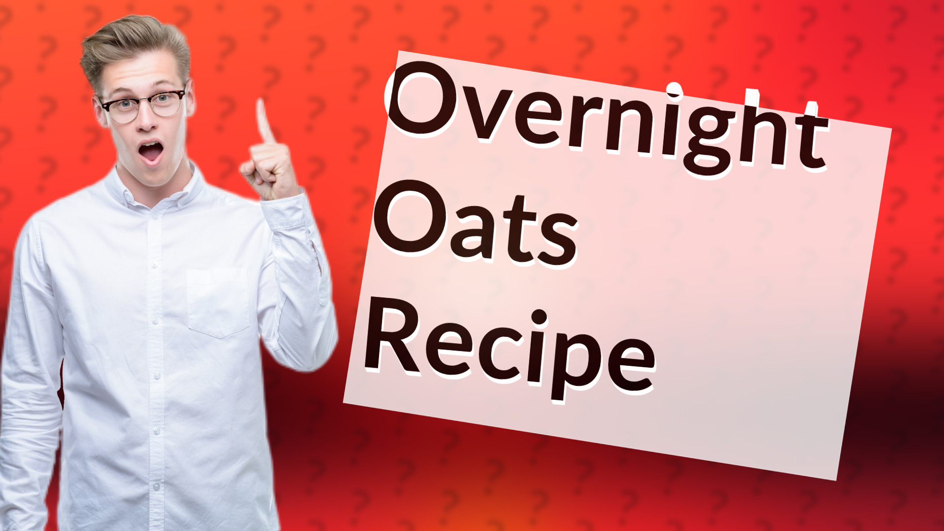 Overnight Oats Recipe