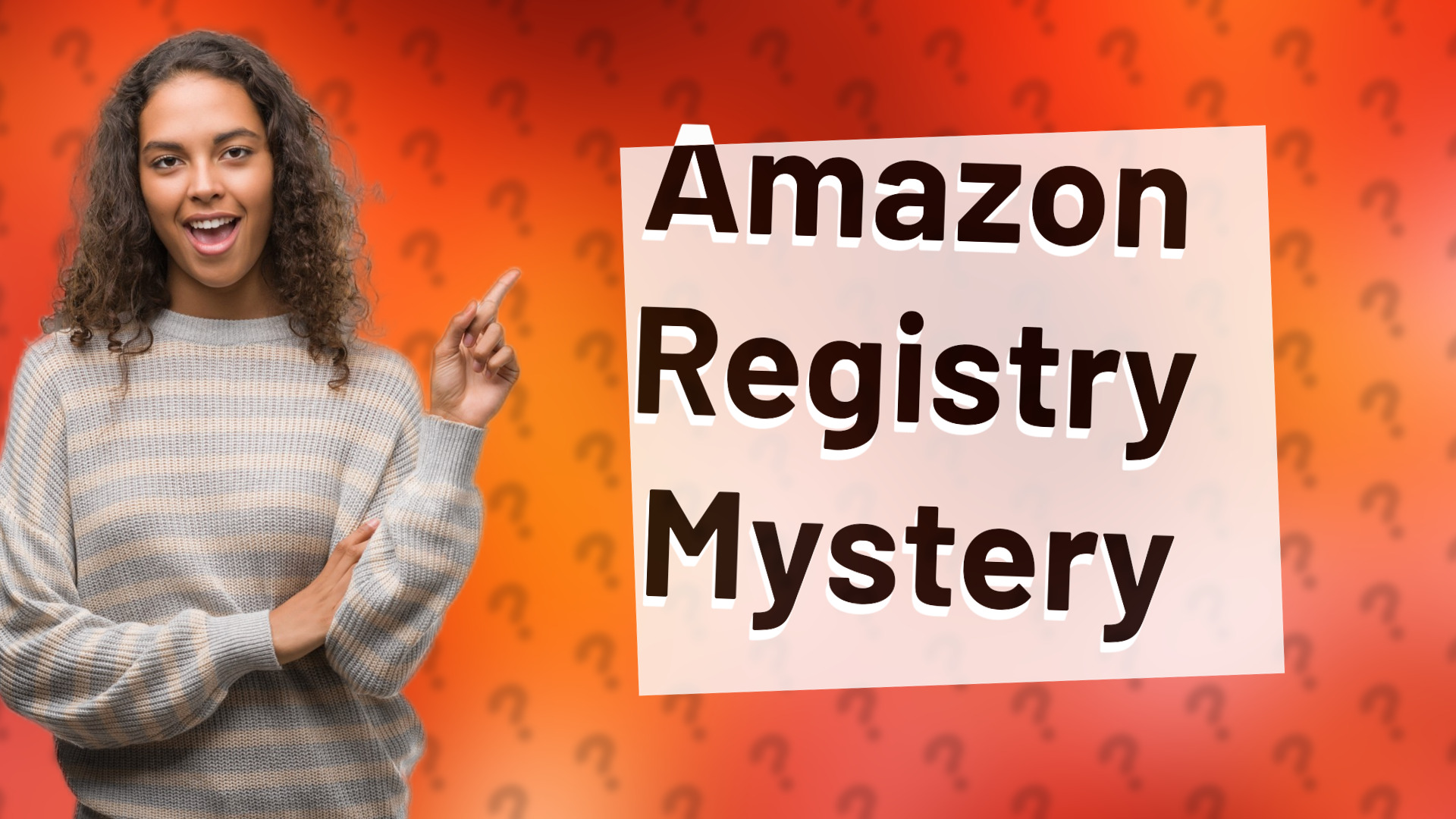 Amazon Registry Mystery