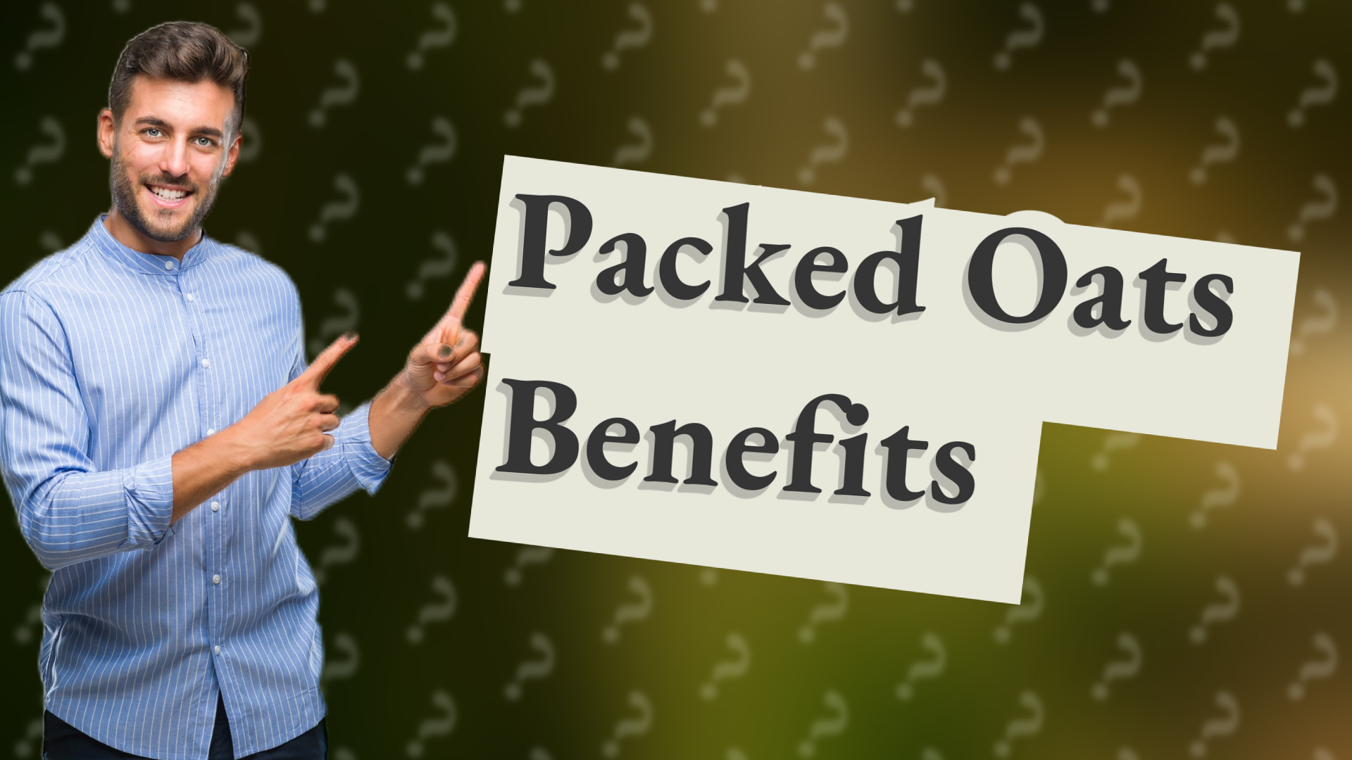 Packed Oats Benefits