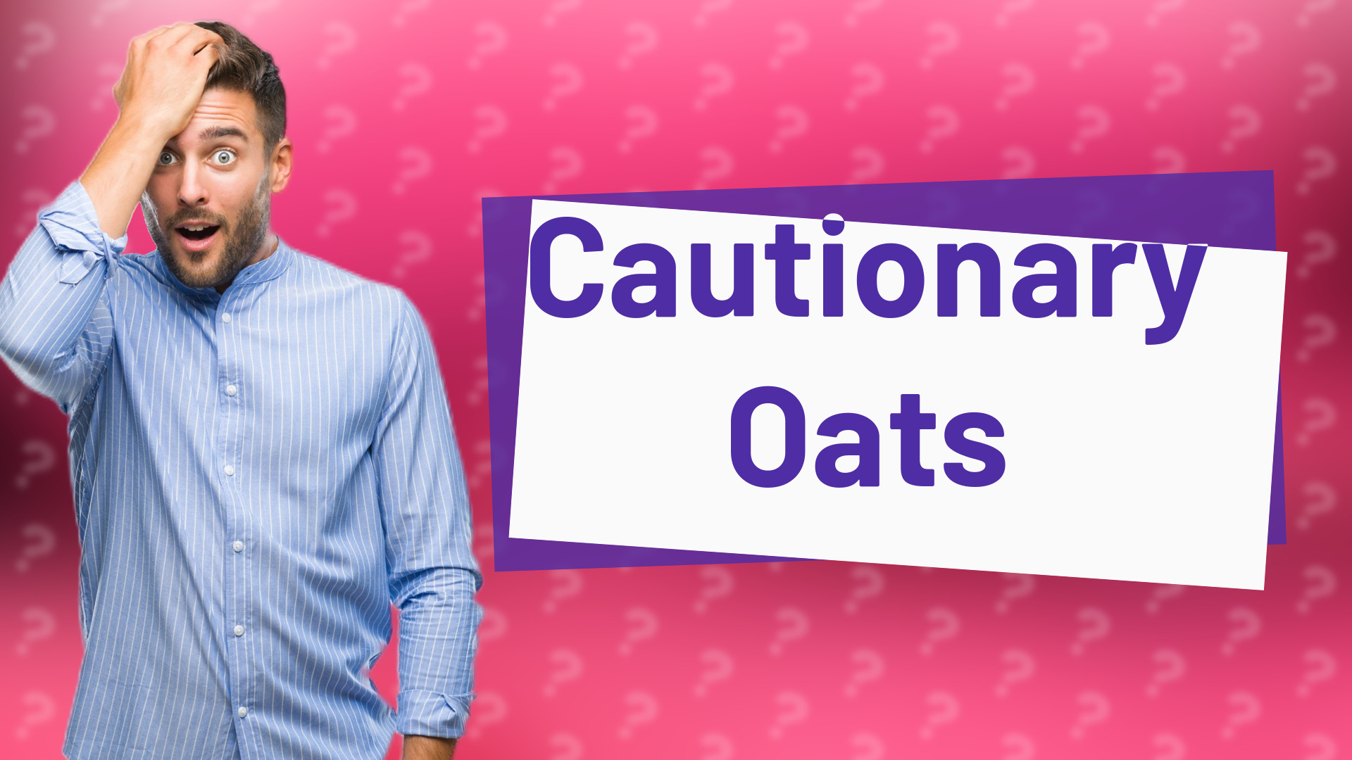Cautionary Oats