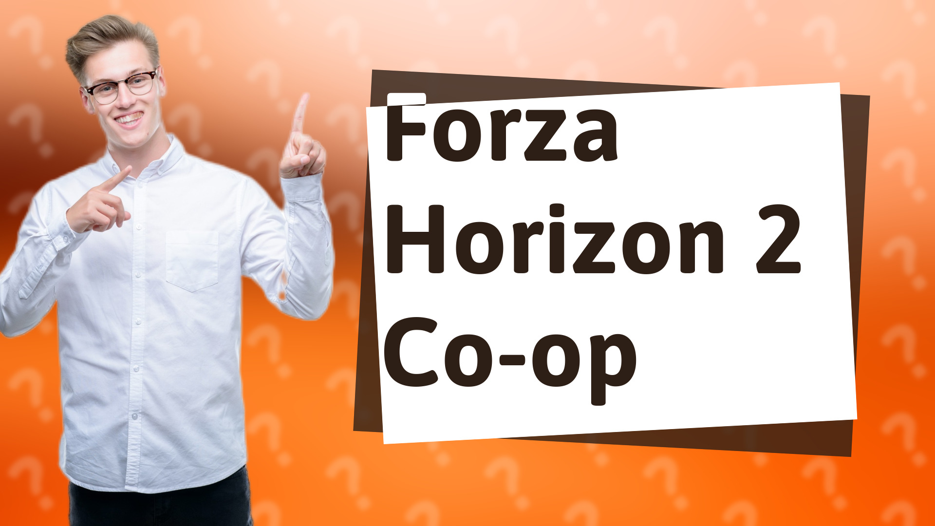 Forza Horizon 2 Co-op