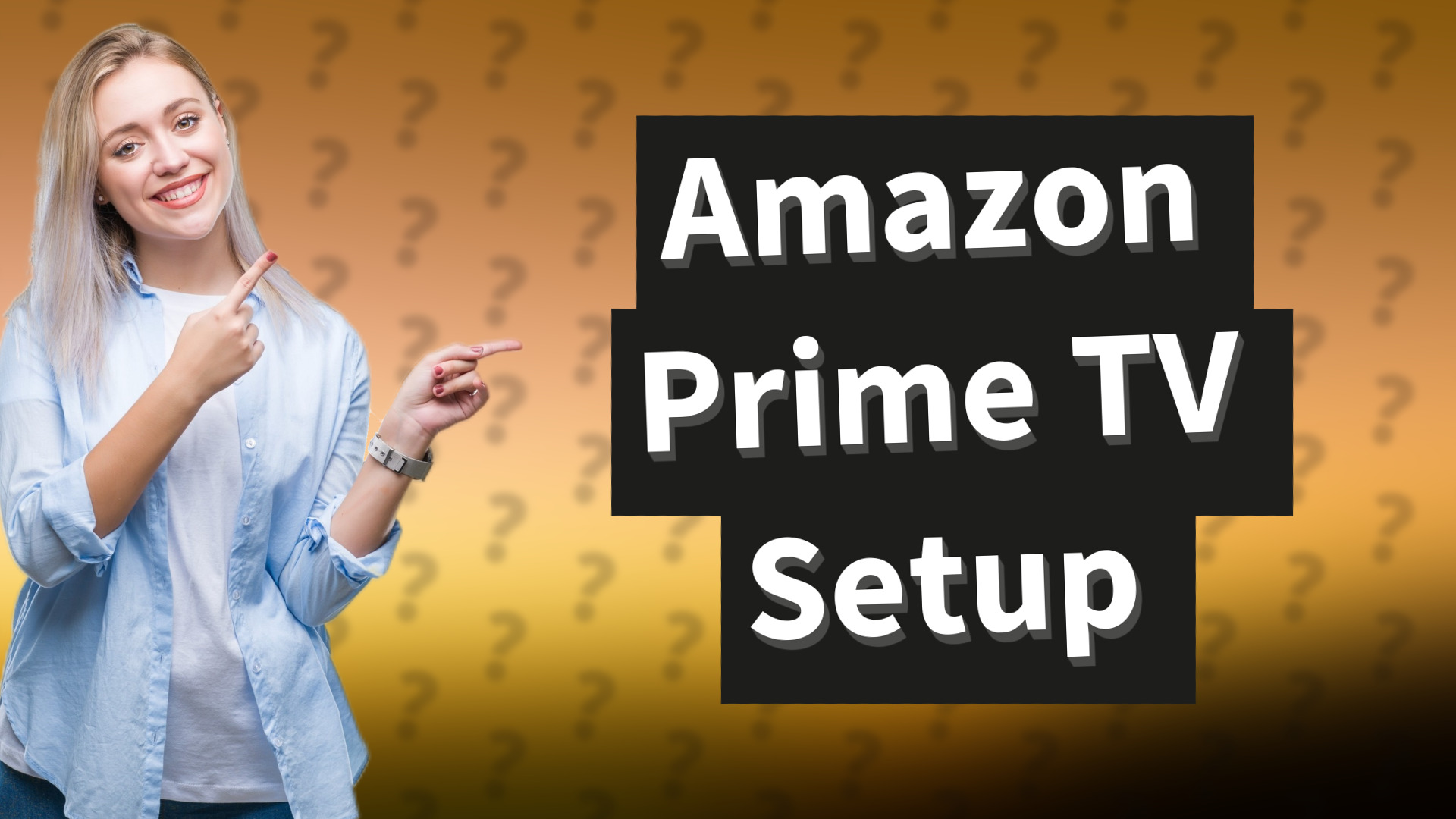 Amazon Prime TV Setup