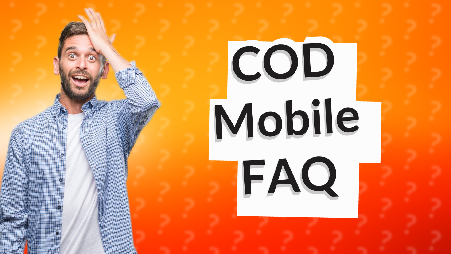 COD Mobile FAQ