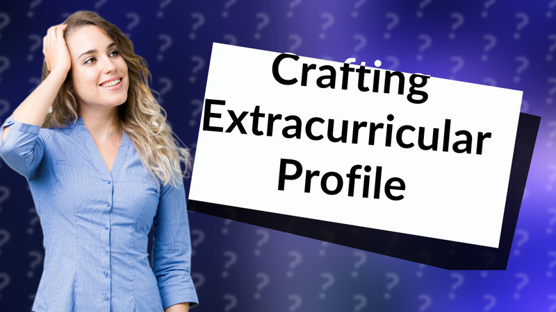 Crafting Extracurricular Profile
