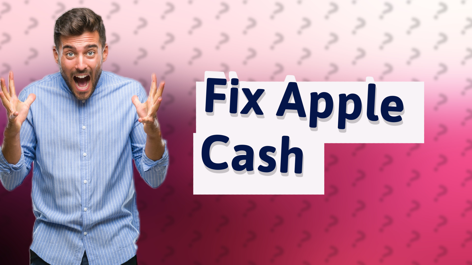 Fix Apple Cash