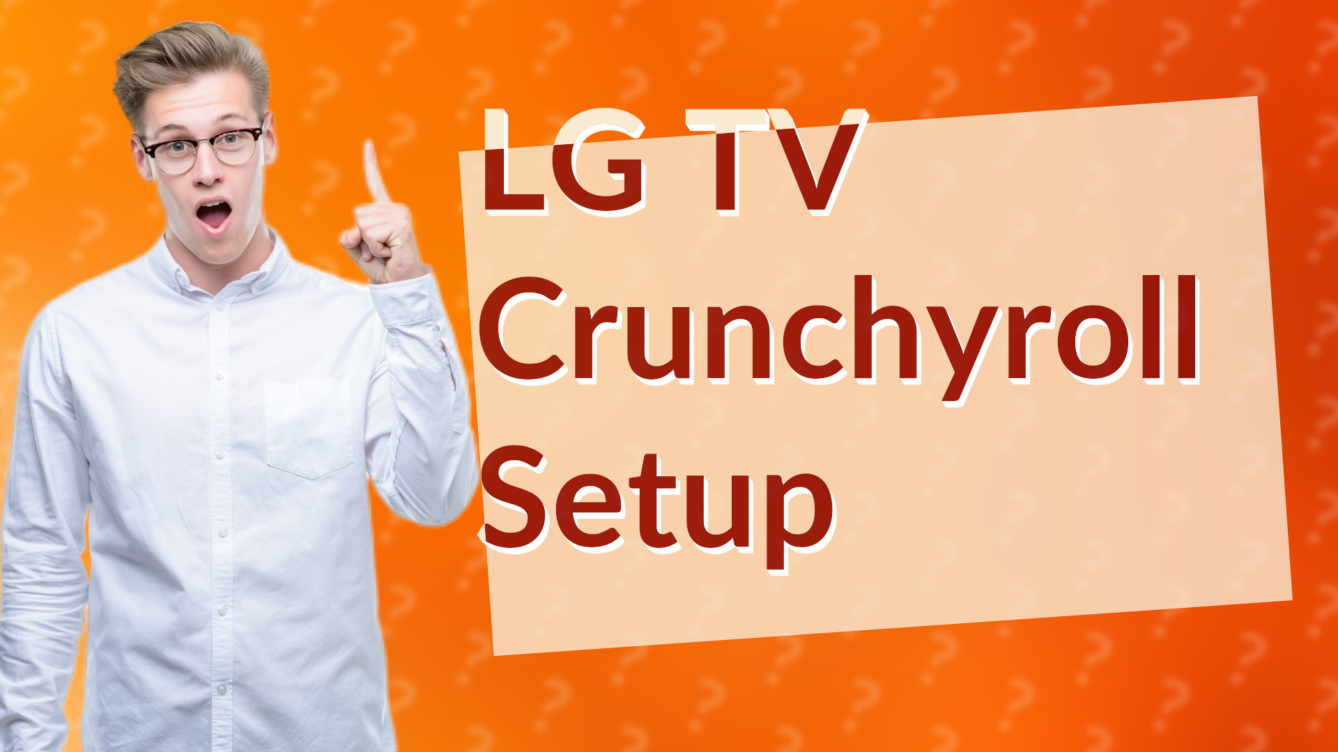 LG TV Crunchyroll Setup