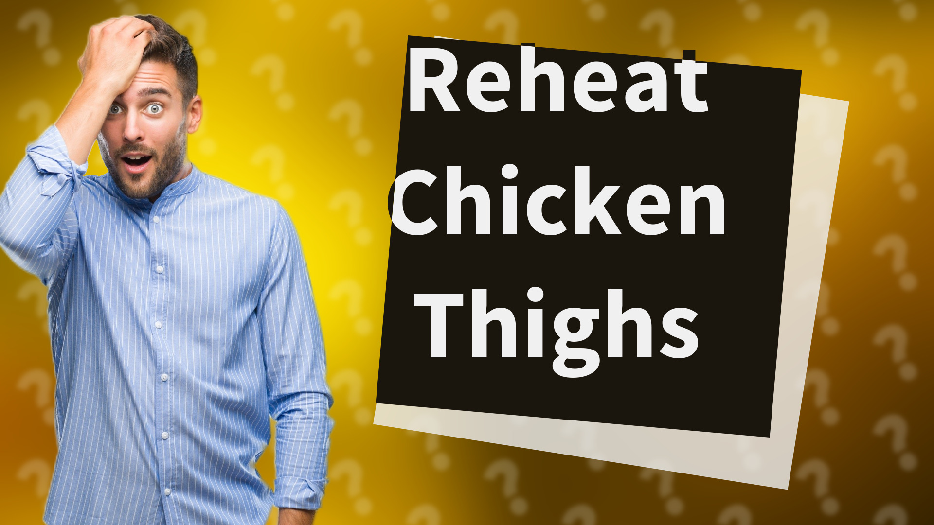 Reheat Chicken Thighs