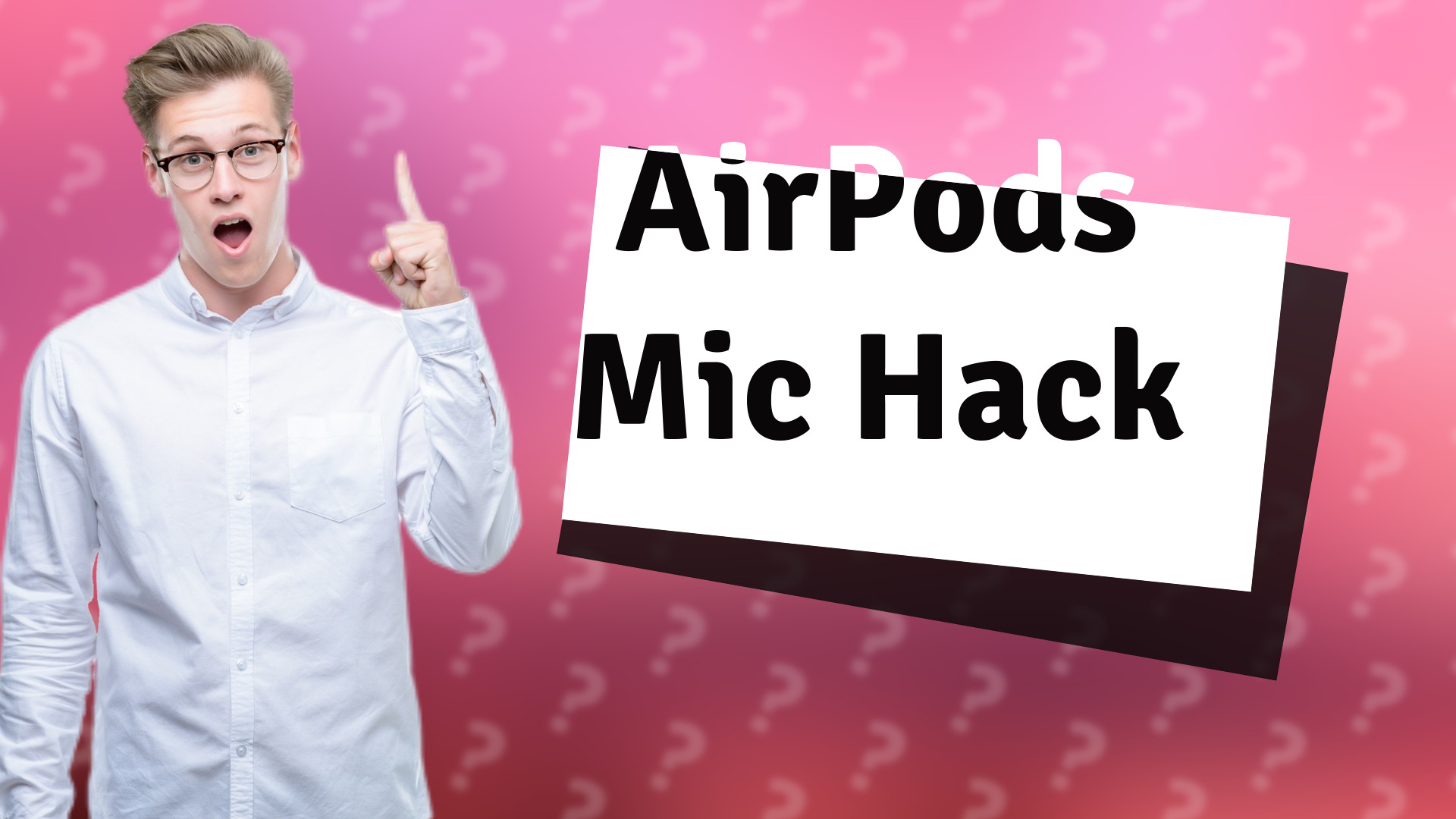 AirPods Mic Hack