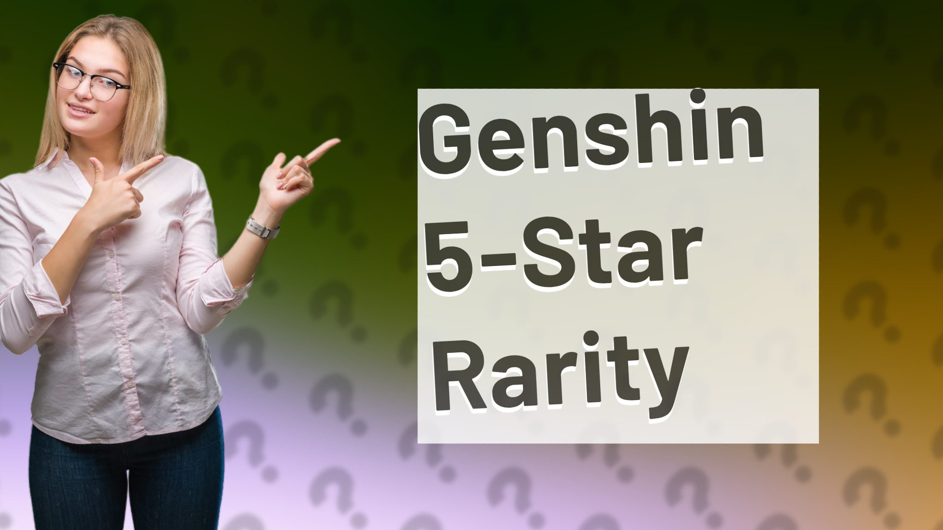 Genshin 5-Star Rarity