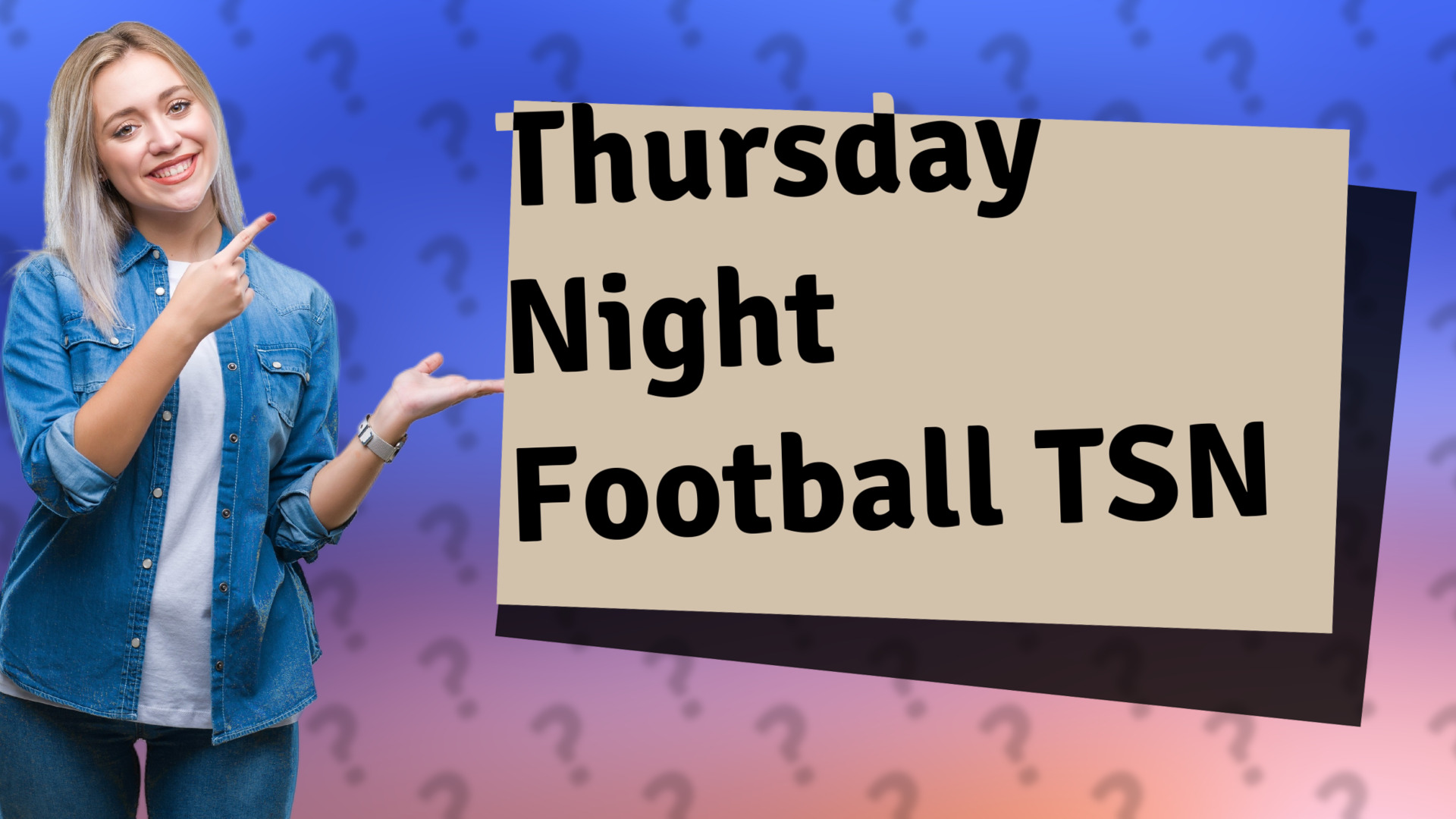 Thursday Night Football TSN