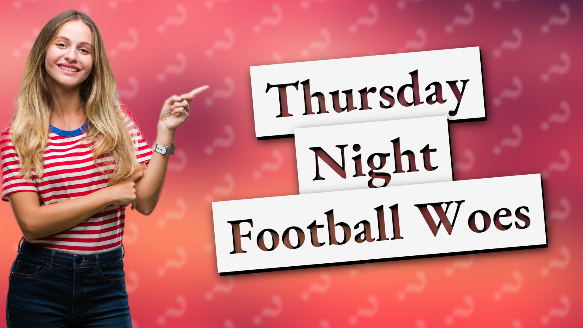 Thursday Night Football Woes