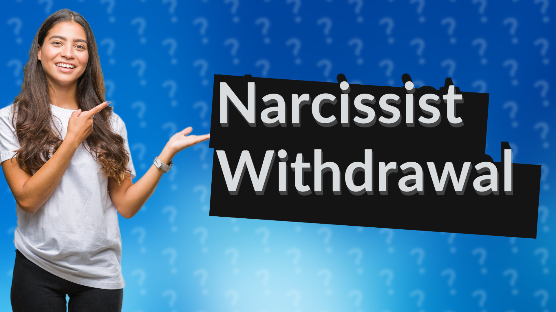 Narcissist Withdrawal