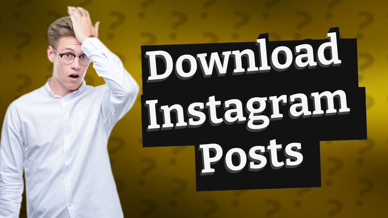 Download Instagram Posts