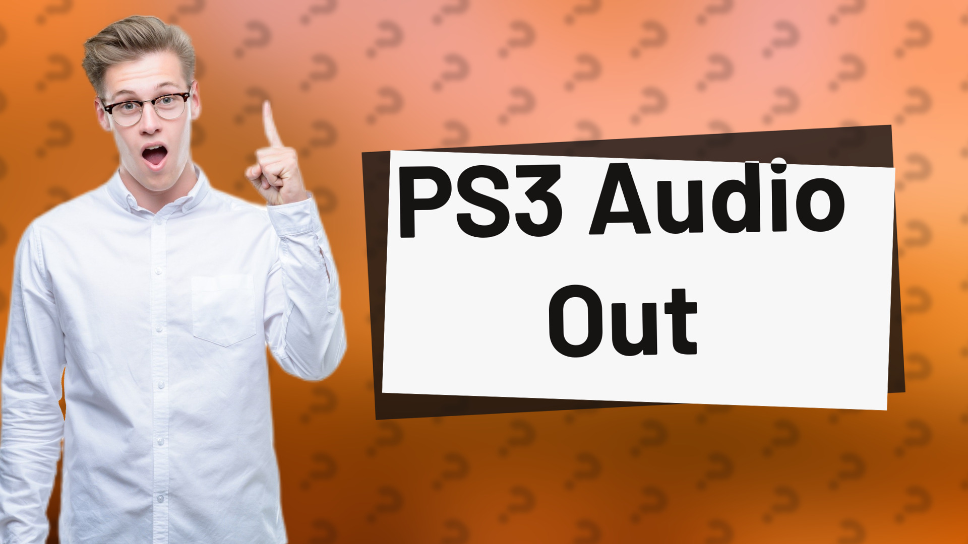 PS3 Audio Out