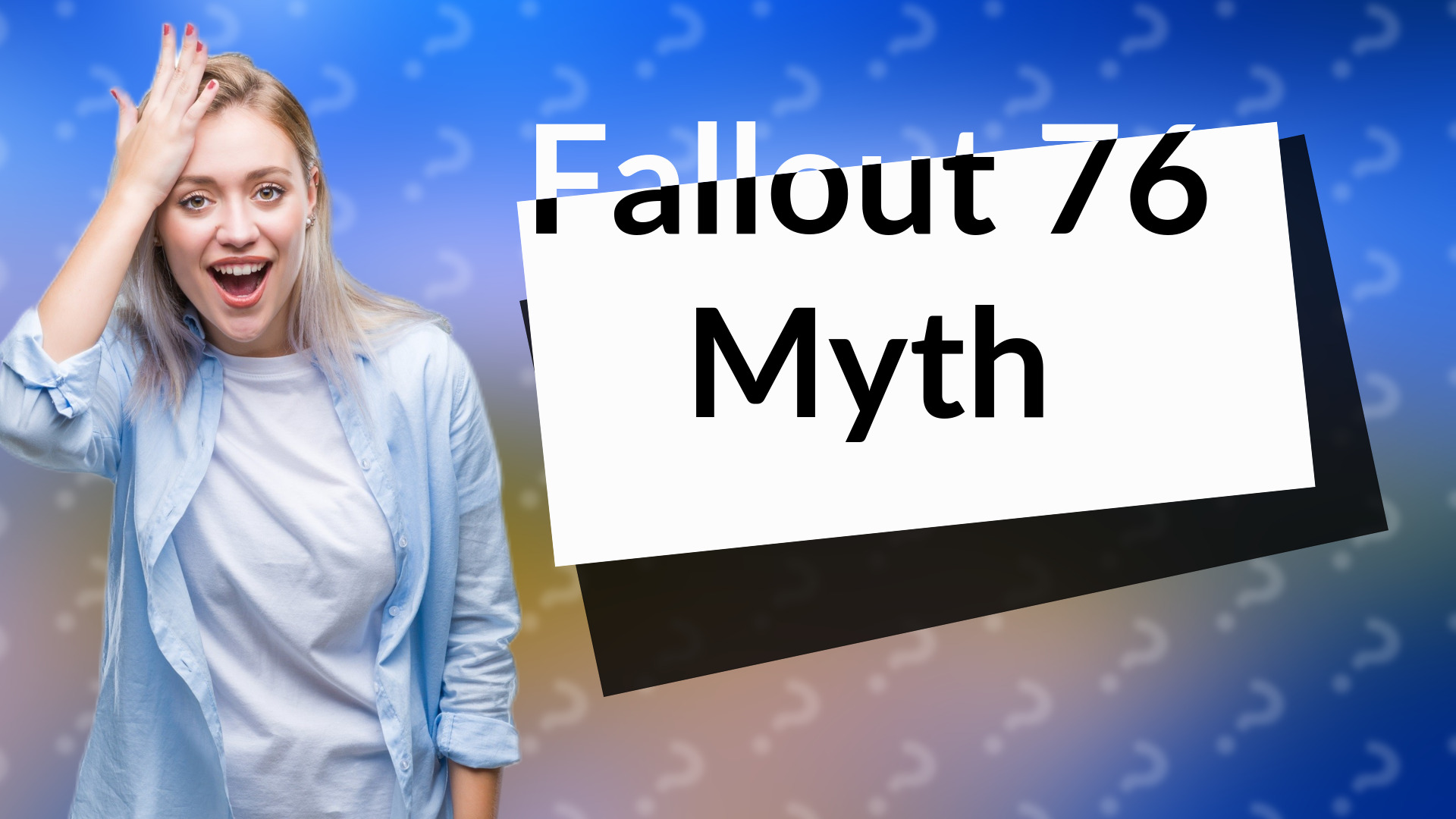 Fallout 76 Myth