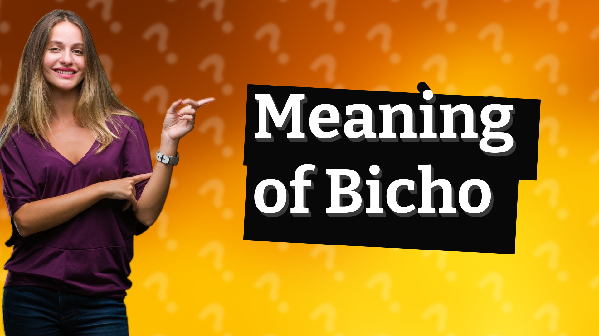 Meaning of Bicho