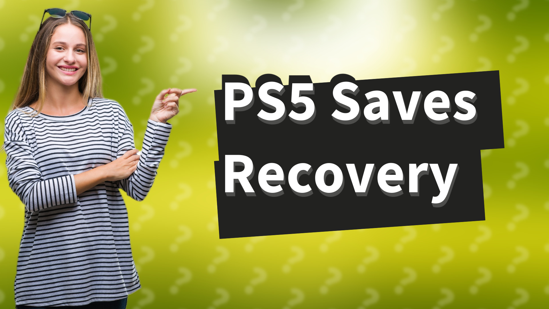 PS5 Saves Recovery
