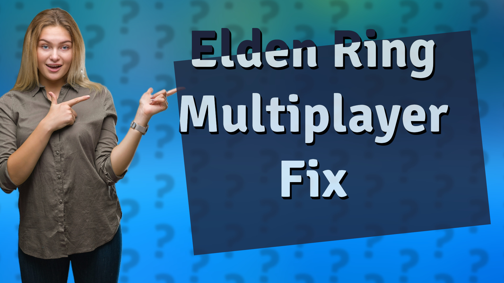 Elden Ring Multiplayer Fix