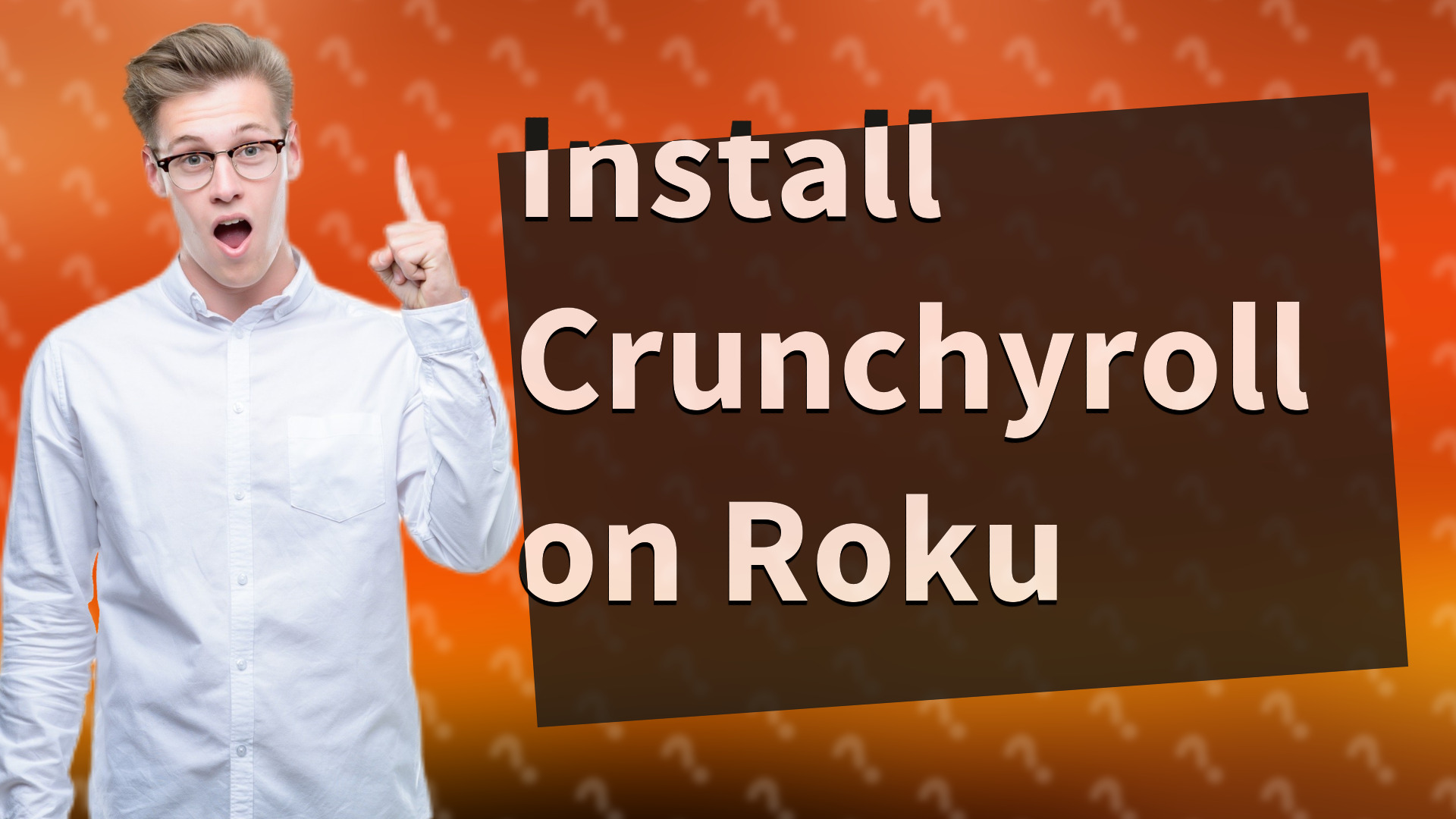 Install Crunchyroll on Roku
