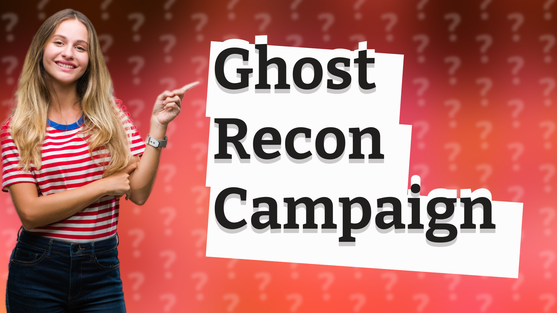 Ghost Recon Campaign