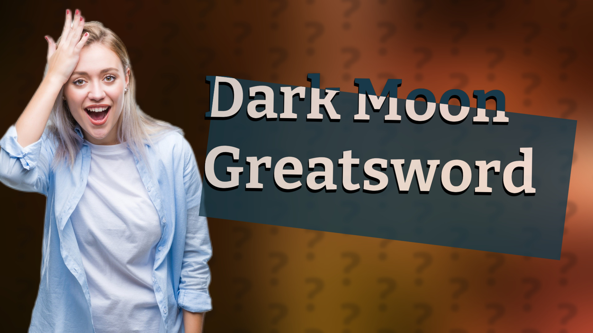 Dark Moon Greatsword