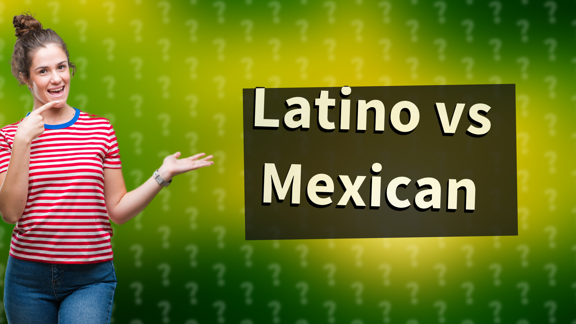 Latino vs Mexican