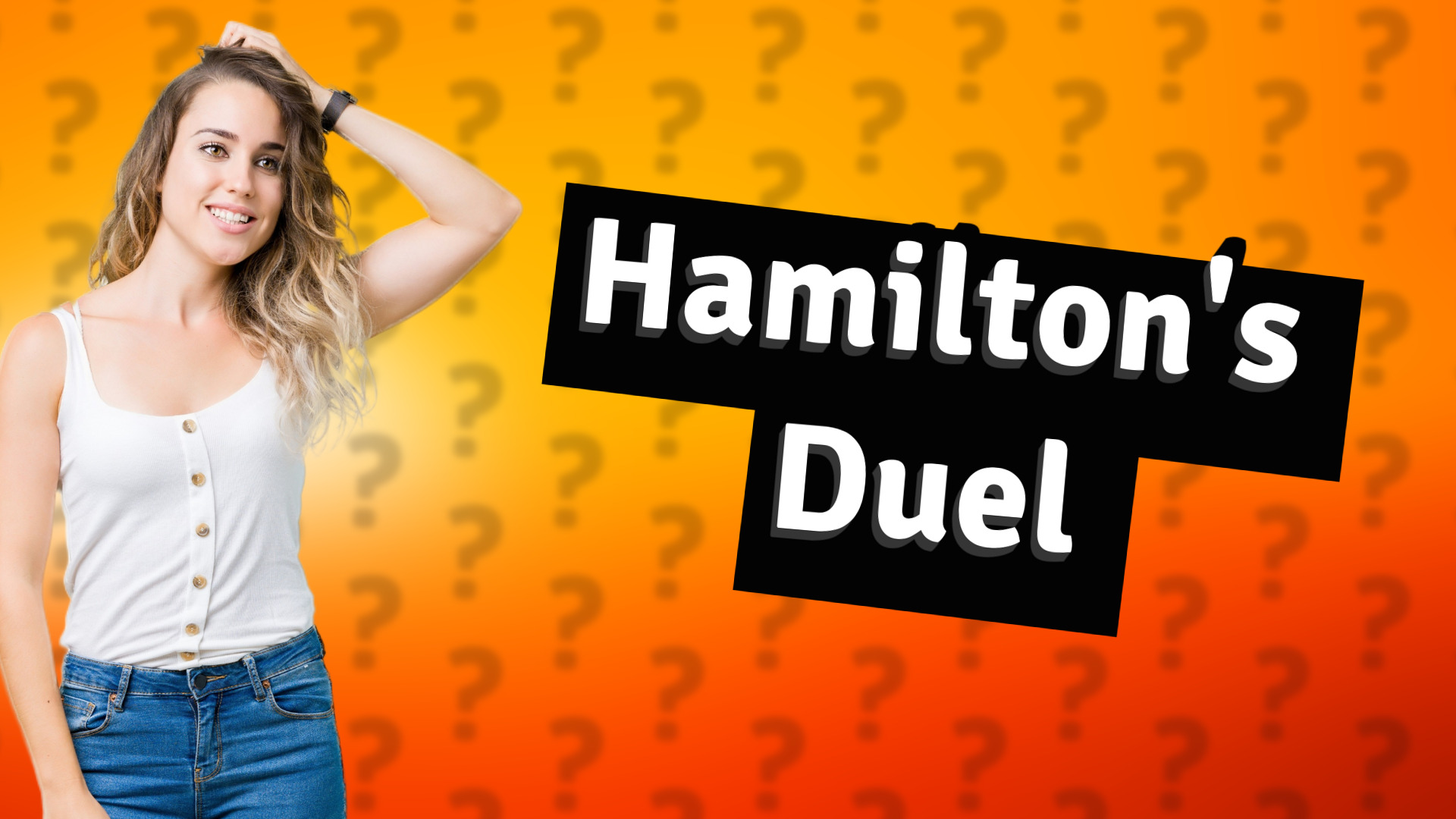 Hamilton's Duel