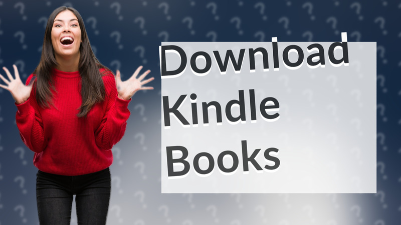 Download Kindle Books