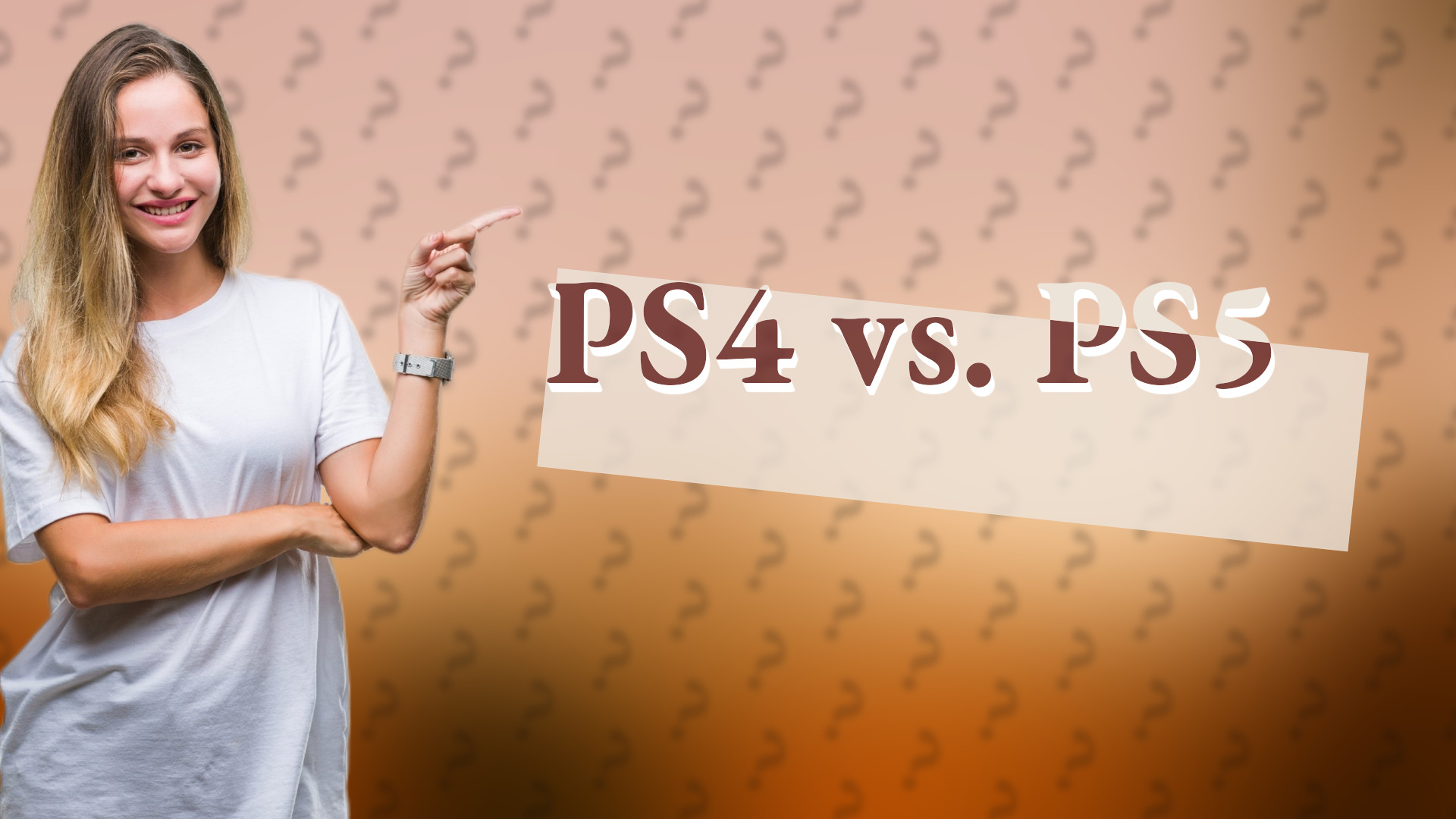 PS4 vs. PS5