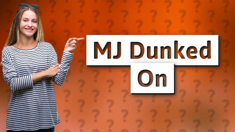 MJ Dunked On