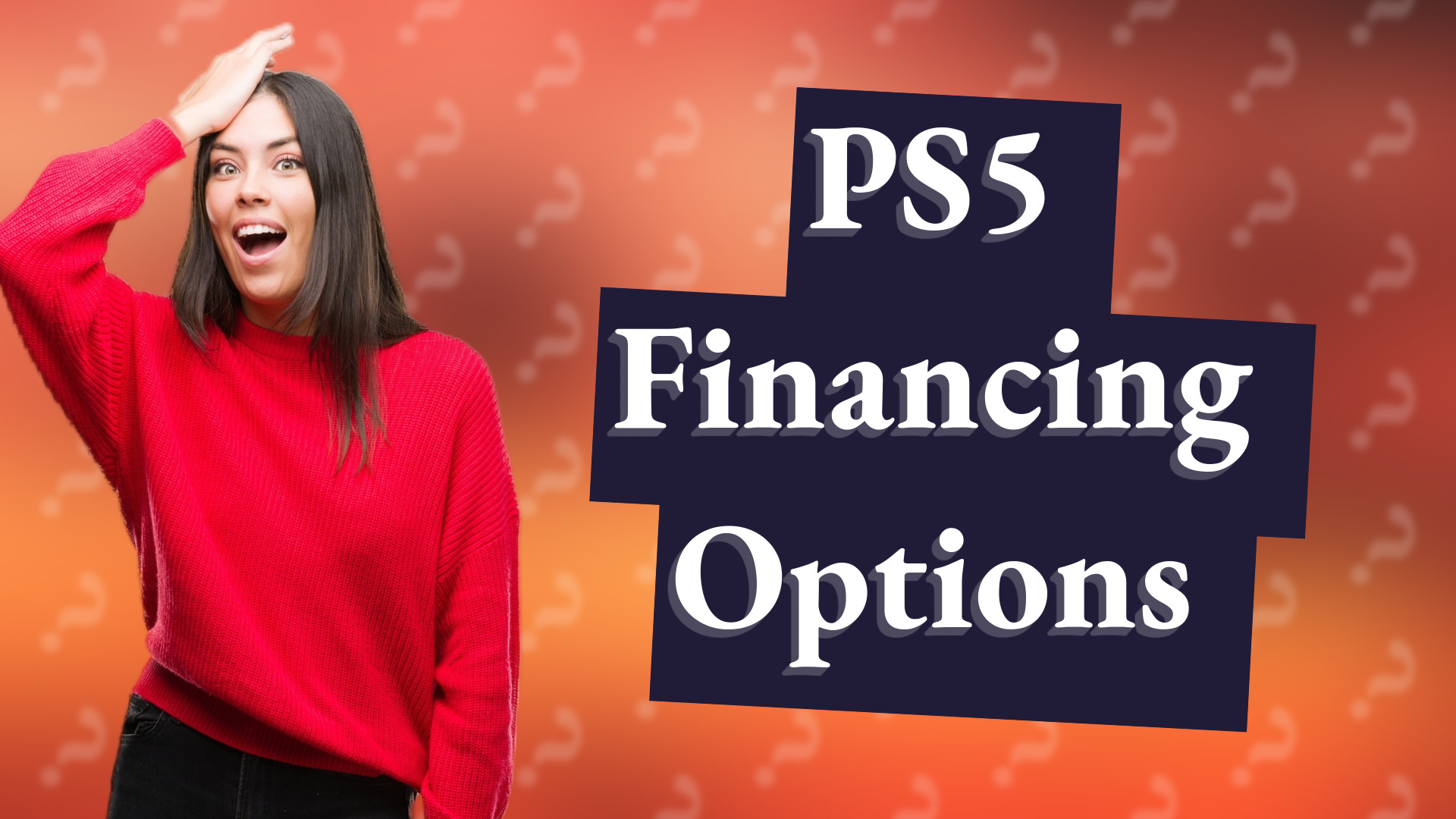 PS5 Financing Options