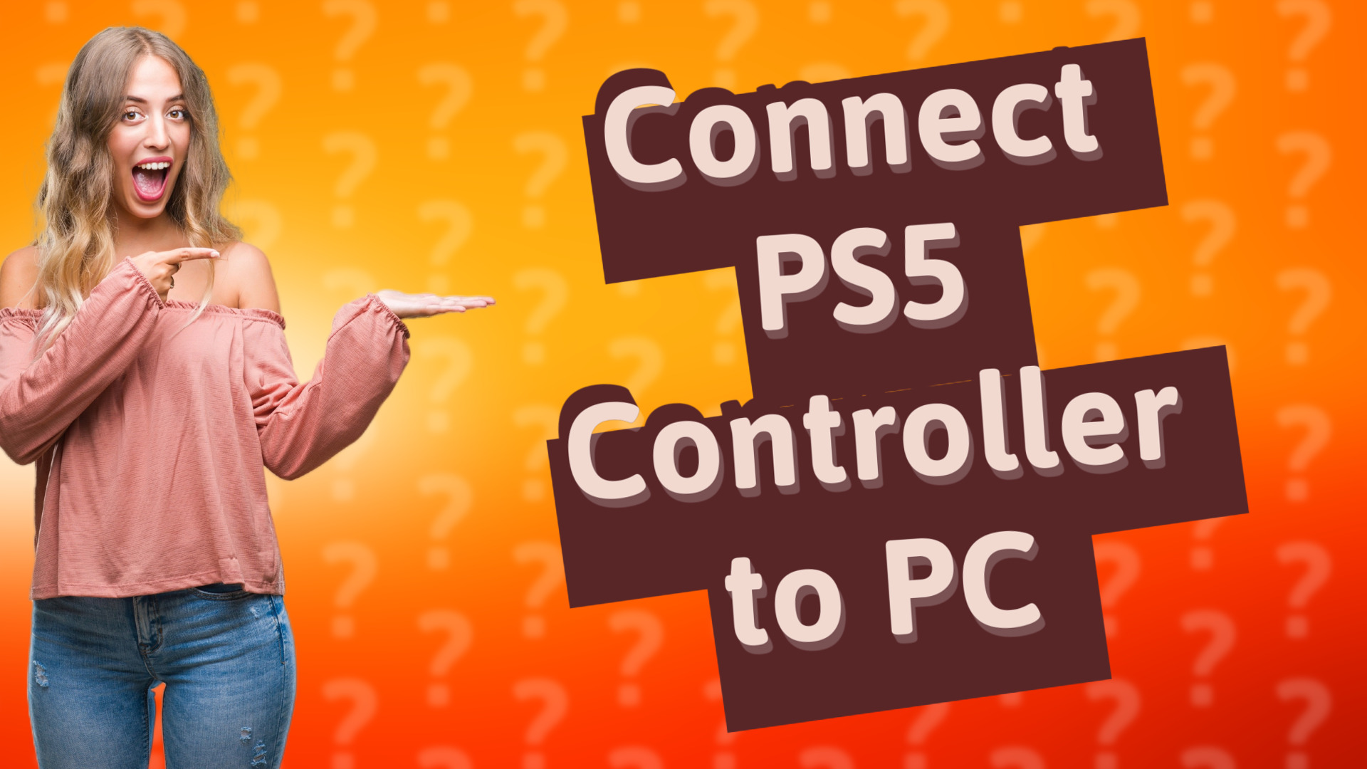 Connect PS5 Controller to PC