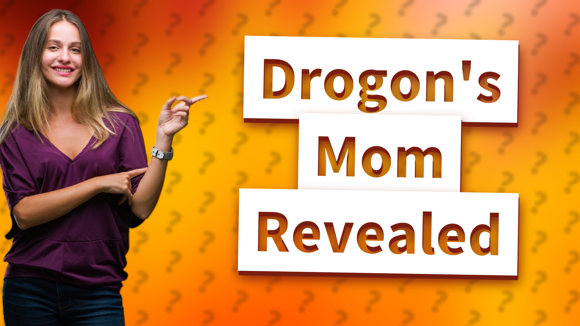 Drogon's Mom Revealed