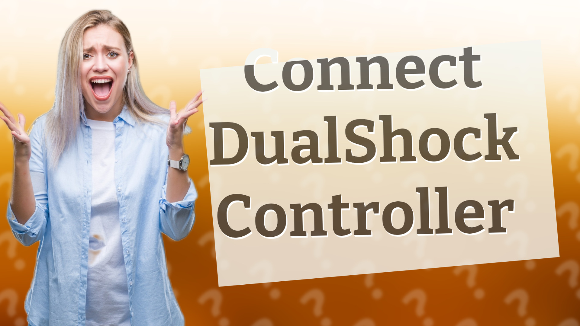 Connect DualShock Controller